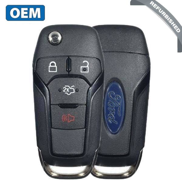 2013-2016 Ford Fusion / 4-Button Flip Key / PN: 164-R7986 / N5F-A08TAA (128 Bit) (OEM) - UHS Hardware