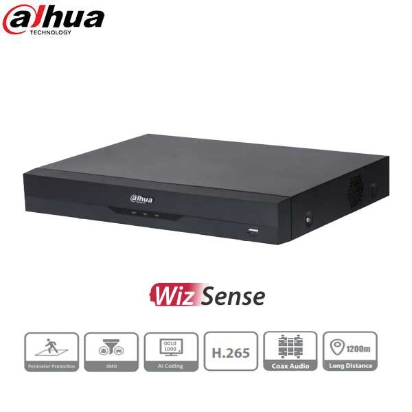 Dahua / HDCVI DVR / 16 Channels / Analytics+ / Mini 1U / Penta-brid / 6MP / 1080p / 4TB HDD / X51C3E4 - UHS Hardware