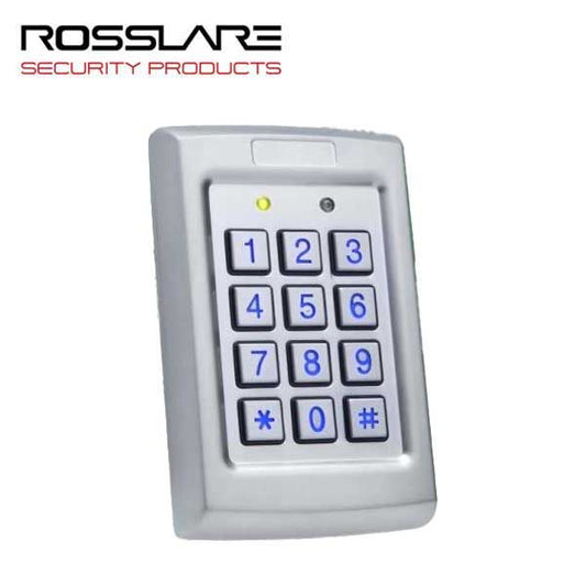 Rosslare - Q41SB - Slim Backlit PIN Standalone Controller - Anti-Vandal - 500 Users - 12-24VDC - IP65 - UHS Hardware