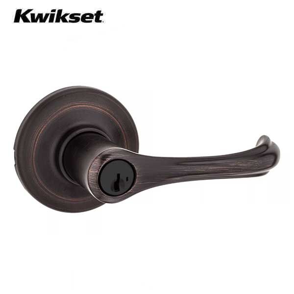 Kwikset - 409DNL - Commercial Dorian Lever - 11 - Venetian Bronze - SmartKey Technology - Entrance - Grade 3 - UHS Hardware