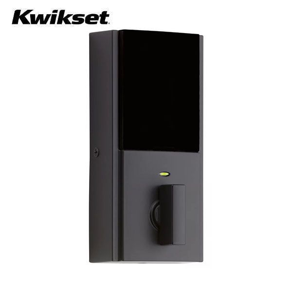 Kwikset - 913 - Smartcode Contemporary Electronic Deadbolt - 514 - Matte Black - Grade 2 - UHS Hardware