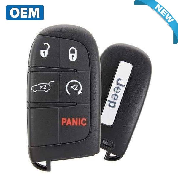 2014-2021 Jeep Grand Cherokee / 5-Button Smart Key / PN: 68143505AC / M3N40821302 (OEM) - UHS Hardware