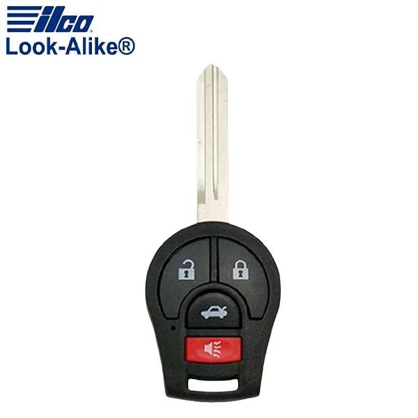 2003-2018 Nissan / 4-Button Remote Head Key / PN: H0561-3AA0B / CWTWB1U751 (AFTERMARKET) - UHS Hardware