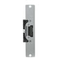 Adams Rite - 7410 - Electric Strike for Adams Rite or Deadlatches or Cylindrical Locks - 1/2" to 5/8" Latchbolt  - Anodized Aluminum - Fail Safe/Fail Secure - 1-7/16" x 7-15/16" - Flat Radius Plate - 12/24 VDC - UHS Hardware