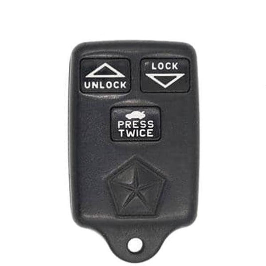 1993-1997 Chrysler Dodge / 3-Button Keyless Entry Remote W/ Trunk Pn: 04759136Ab Gq43Vt7T (Oem)