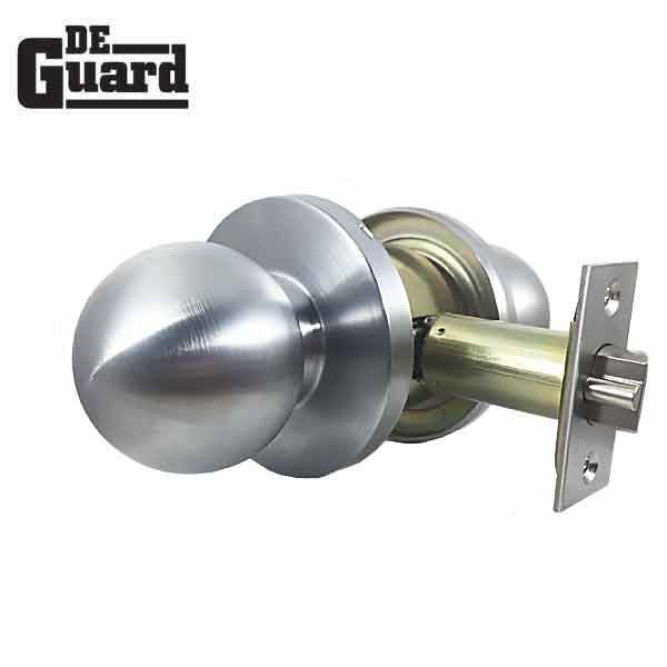 Commercial Door Knob - Grade 2 - IC Core -SFIC  - Satin Chrome - Storeroom - UHS Hardware