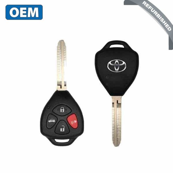 2008-2013 Toyota Avalon Venza / 4-Button Remote Head Key / PN: 89070-02270 / GQ4-29T (OEM) - UHS Hardware