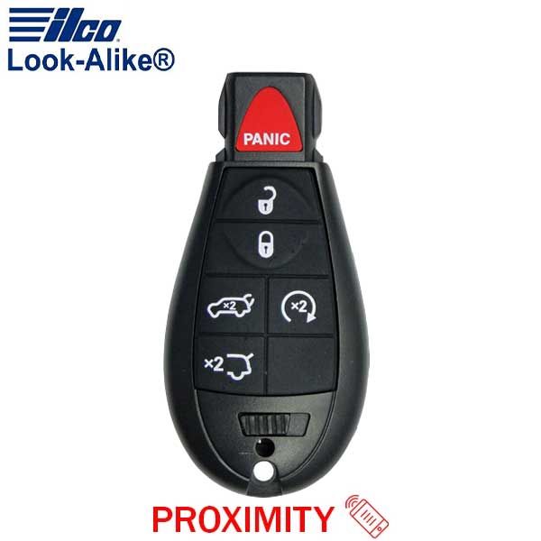 2008-2010 Jeep / 6-Button Smart Key / PN: 68051666 / IYZ-C01C (AFTERMARKET) - UHS Hardware