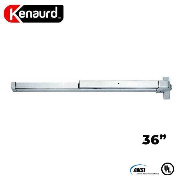 Heavy Duty Panic Bar - Exit Device - Grade 1 - Aluminum Finish - 36" - UHS Hardware