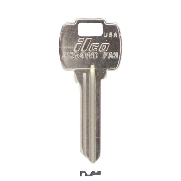 FA3-BR FALCON Key Blank - 6 Pin or Disc - ILCO - UHS Hardware