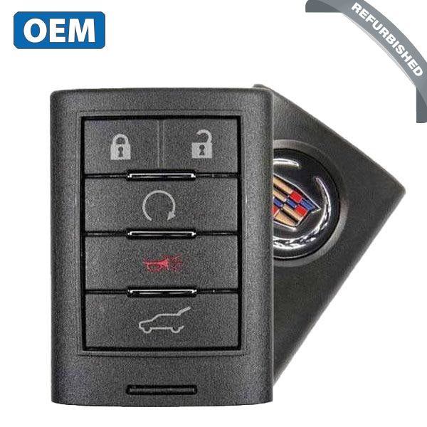 2010-2014 Cadillac Cts Wagon / 5-Button Smart Key W/ Hatch Pn: 25843983 M3N5Wy7777A (Oem)