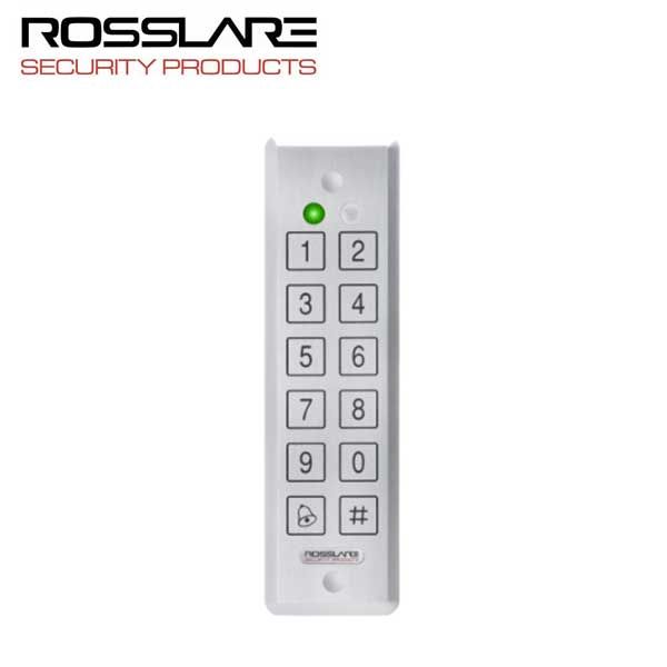 Rosslare - AYCE55 - Ultra Slim Piezo Mullion PIN Reader - 26 Bit - Con ...