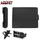 Lockey - ED40B - Edge Panic Shield Value Kit - With Latch Protector and Jamb Stop - Black - UHS Hardware