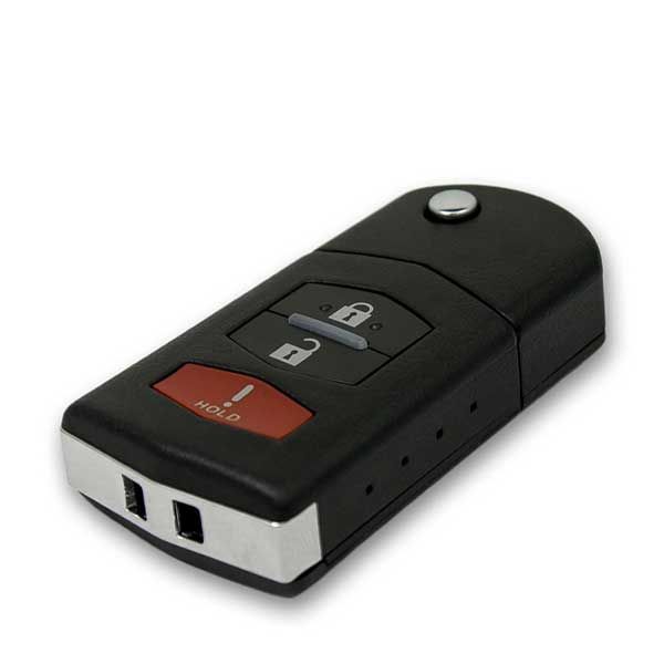 2004-2008 Mazda 6 / RX8 / 3-Button Flip Key / PN: GP7A-67-5RYB / KPU41788 / (RK-MZ-KPU-3) - UHS Hardware