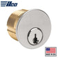 ILCO - 7205 - Mortise Cylinder - 5 Pin - 1 1/4" - Schlage C & E - Standard Cam - KA2 - 26D - Satin Chrome - Grade 1 - UHS Hardware