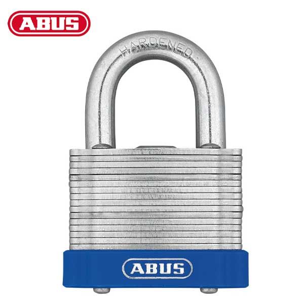 Abus - 41/50 B - Eterna Laminated Steel Padlock Blue Bumper -  2-3/32" Width - UHS Hardware