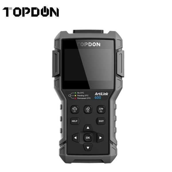TOPDON - Artilink 600 - OBDII Diagnostic Scan Tool - 18V - 3.5" Color Display - DTC Library Lookup - Live Data Monitoring - UHS Hardware