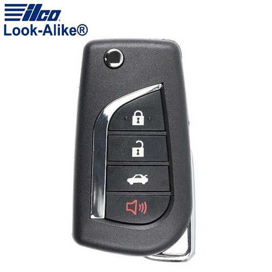 2018-2021 Toyota / 4-Button Flip Key / PN: 89070-06790 / HYQ12BFB (AFTERMARKET) - UHS Hardware