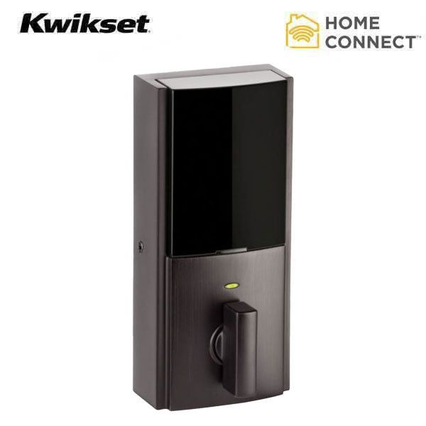 Kwikset - Obsidian - Electronic Touchscreen Smart Deadbolt - 11P - Z-Wave Plus - Venetian Bronze - Home Connect - UHS Hardware