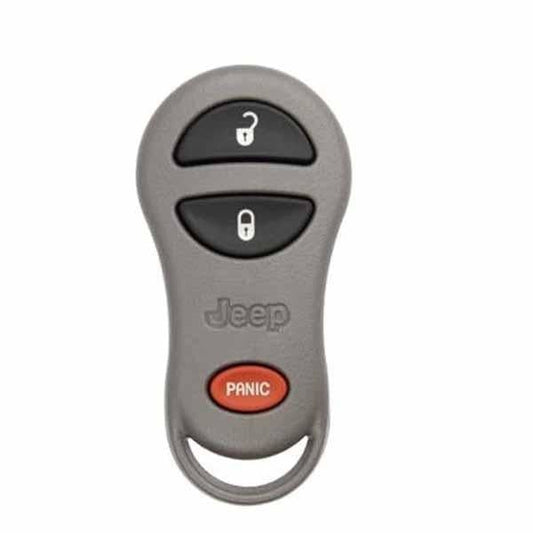 1999-2004 Jeep Cherokee / Grand Cherokee / 3-Button FOB Keyless Entry Remote / PN: 56036859 / 56036860 / GQ43VT9T/ (OEM) - UHS Hardware