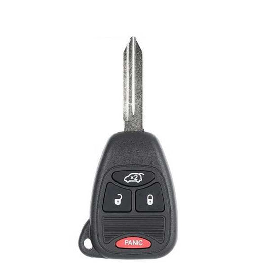 2004-2008 Chrysler Jeep / 4-Button Remote Head Key / PN:  04589053AC / OHT692714AA (AFTERMARKET) - UHS Hardware