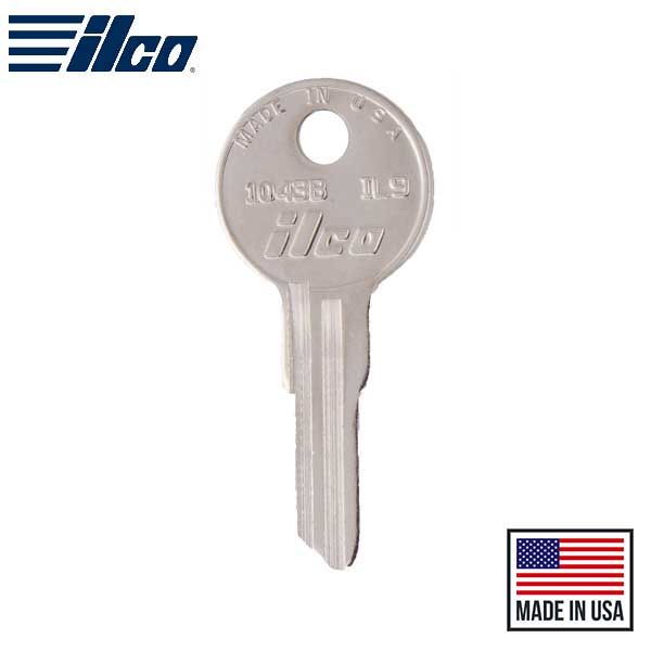 1043B-IL9 ILLINOIS Key Blank -  ILCO - UHS Hardware