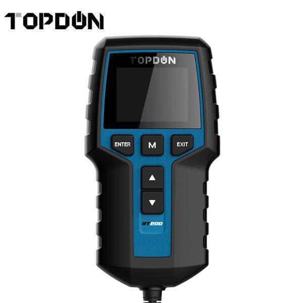 TOPDON - BT200 - Battery Cranking and Charging System - 12V & 24V - 100-2000 CCA Testing Capacity - UHS Hardware