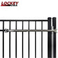 Lockey - TB400 - Adjustable Hydraulic Gate Closer - Stainless Steel (75-175 lbs) - UHS Hardware