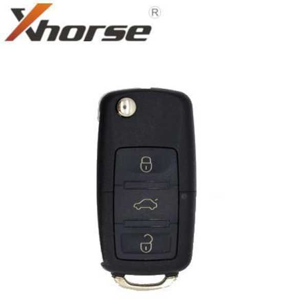 VW Volkswagen Style / 3-Button Universal Remote Key for VVDI Key Tool (Wired) - UHS Hardware