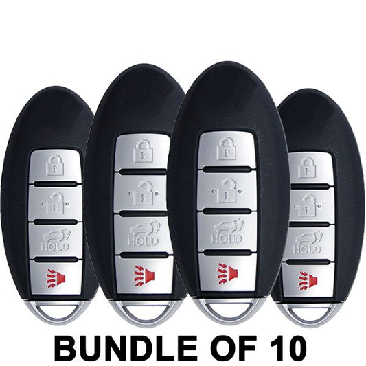 4 x 2014-2016 Nissan Rogue / 4-Button Smart Key / KR5S180144106 (BUNDLE OF 4) - UHS Hardware