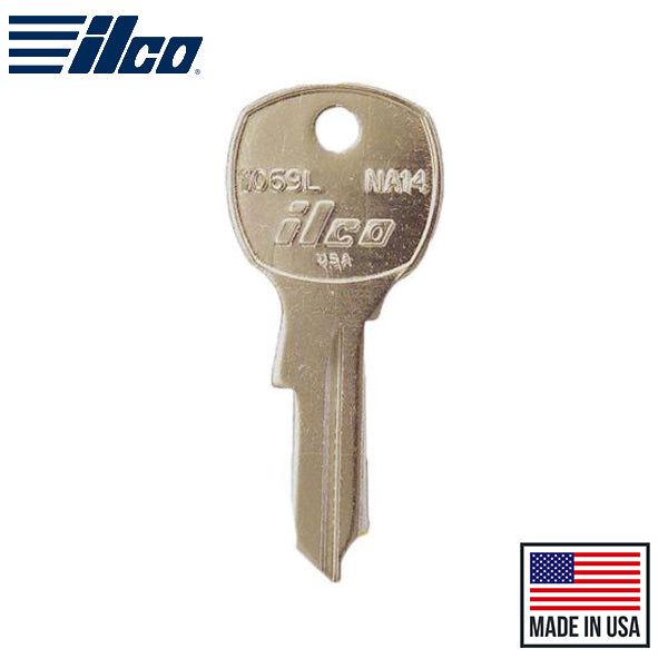 NA14-BR NCL Key Blank -  ILCO - UHS Hardware