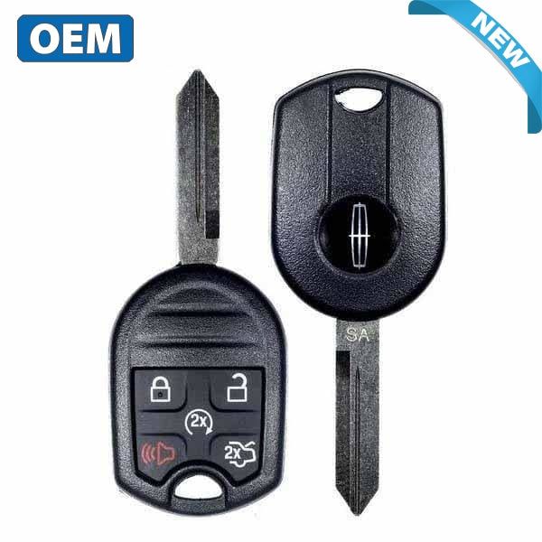 2007-2017 Lincoln / 5-Button Remote Head Key / PN: 164-R8056 / CWTWB1U793 (80 Bit) (OEM) - UHS Hardware