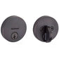 Kwikset - 258 - Uptown Deadbolt - Round Rose - 11P - Venetian Bronze - Entrance - SmartKey Technology - Grade 1 - UHS Hardware