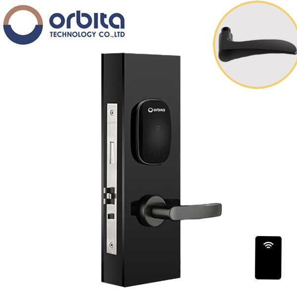 Orbita - S3078 - Mortise Hotel Lock - SPLIT Design - RFID - Optional Lever Style - 6 VDC - Optional Finish - Grade 2 - UHS Hardware