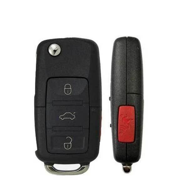 2002-2006 Volkswagen / 4-Button Flip-Key / 1J0959753AM (RK-VW-753AM) - UHS Hardware