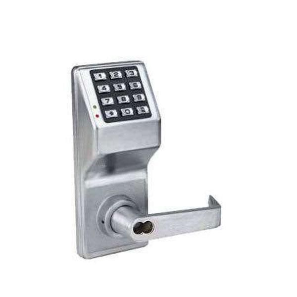 Trilogy DL2700IC Keypad Lever Lock for IC Core / Satin Chrome 26D (Alarm Lock) - UHS Hardware