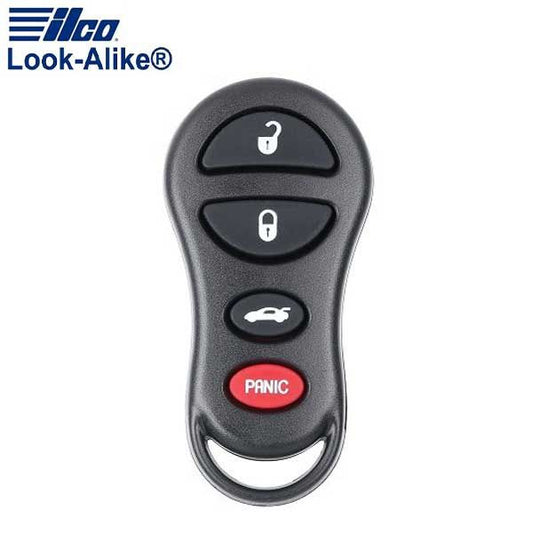 2000-2006 Chrysler Dodge / 4-Button Keyless Entry Remote / PN: 4759008AA / 04759008 (AFTERMARKET) - UHS Hardware