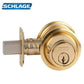 Schlage - B563P - Commercial Deadbolt - Classroom - Bright Brass - Schlage C - Grade 2 - UHS Hardware