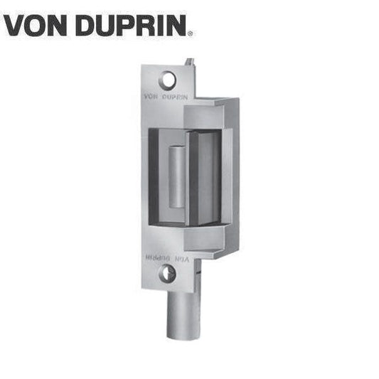 Von Duprin - 6211 Electric Strike for Mortise or Cylindrical Devices - Fail Safe - Satin Stainless - 12VDC - UHS Hardware