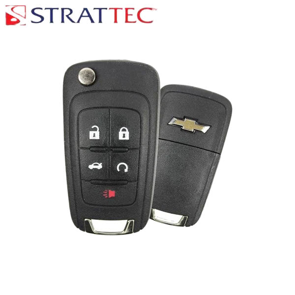 2010-2019 Chevrolet Camaro / Cruze / 5-Button Flip Key / PN: 5912545 / OHT01060512 (Strattec) - UHS Hardware