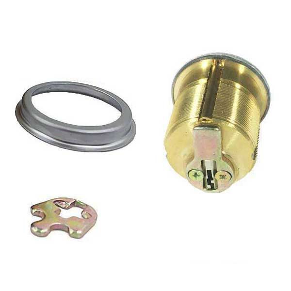 Premium Thumb-Turn Mortise Cylinder - 1-1/8" - 26D - Satin Chrome - UHS Hardware