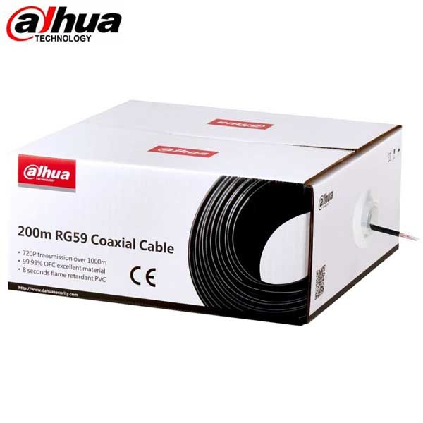 Dahua / RG59 Coaxial Cable / 200m / DH-PFM930-59N - UHS Hardware