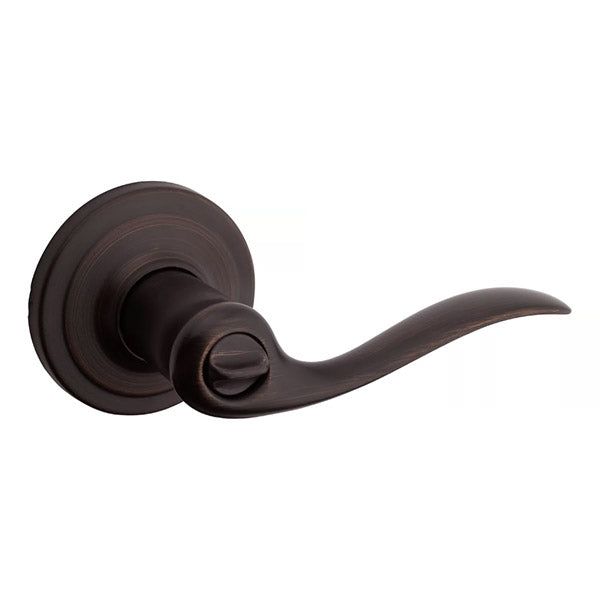 Kwikset - 740TNL - Tustin Lever - Round Rose - Entry - 11P - Venetian Bronze - SmartKey Technology - Grade 2 - UHS Hardware