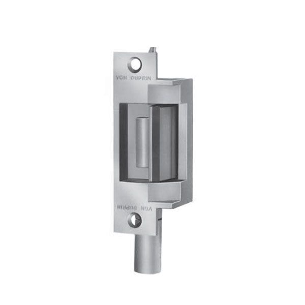 Von Duprin - 6211 Electric Strike for Mortise or Cylindrical Devices - Fail Safe - Satin Stainless - 12VDC - UHS Hardware