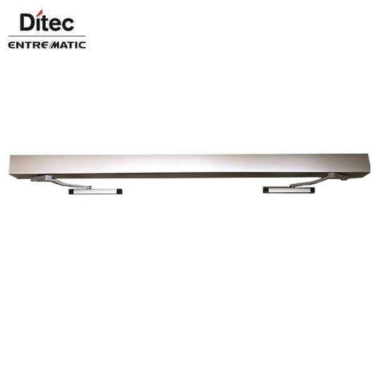 Ditec - HA8-LP - Low Profile Swing Door Operator - Left PUSH- Right PUSH - Clear Coat - 75" For Double Doors - UHS Hardware