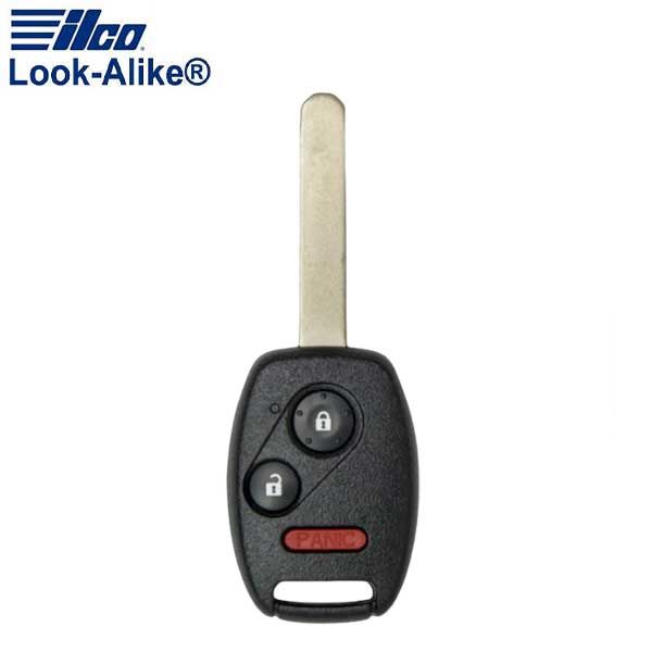 2006-2017 Honda / 3-Button Remote Head Key / PN: 35111-SVA-305 / N5F-S0084A (AFTERMARKET) - UHS Hardware