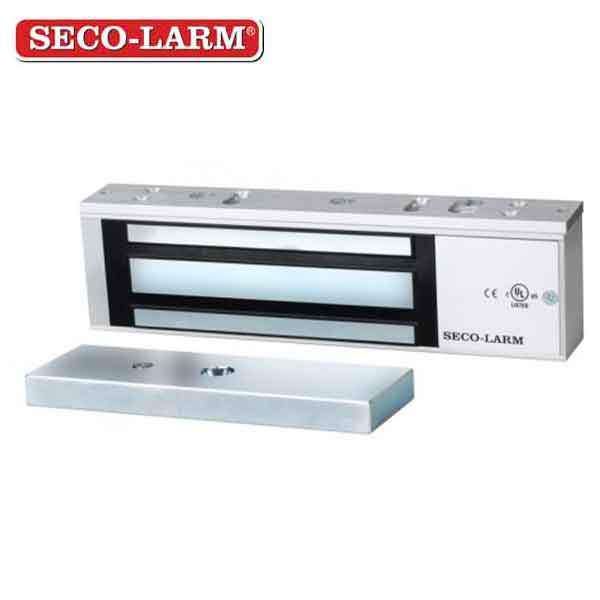 Seco-Larm - Single Door -Maglock - 1200 lb Holding Force - Bond Sensor Status LED - UL Listed - UHS Hardware