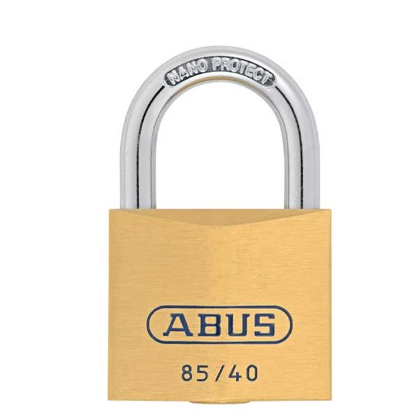 Abus - 85/40 B - Premium Solid Brass Padlock - 1-37/64" Width - UHS Hardware