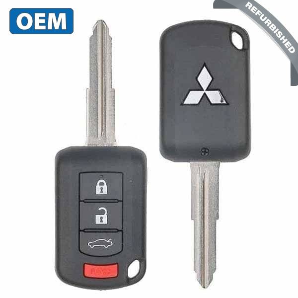 2016-2017 Mitsubishi Lancer / 4-Button Remote Head Key / PN: 6370B945 / OUCJ166N (OEM) - UHS Hardware