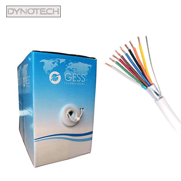 DynoTech - AC228 - 22/8C - Alarm Cable - SR - ETL - 500ft - White - UHS Hardware
